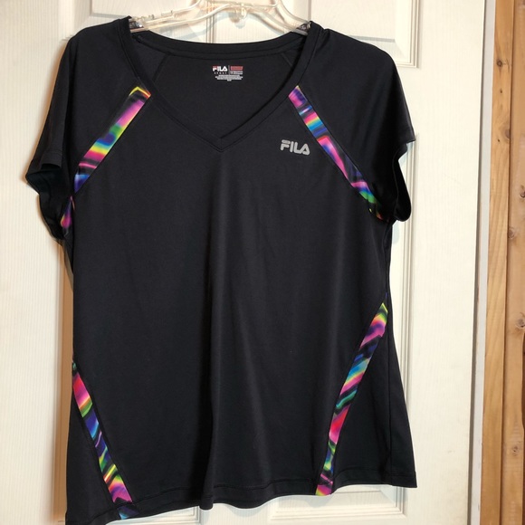 plus size fila shirt